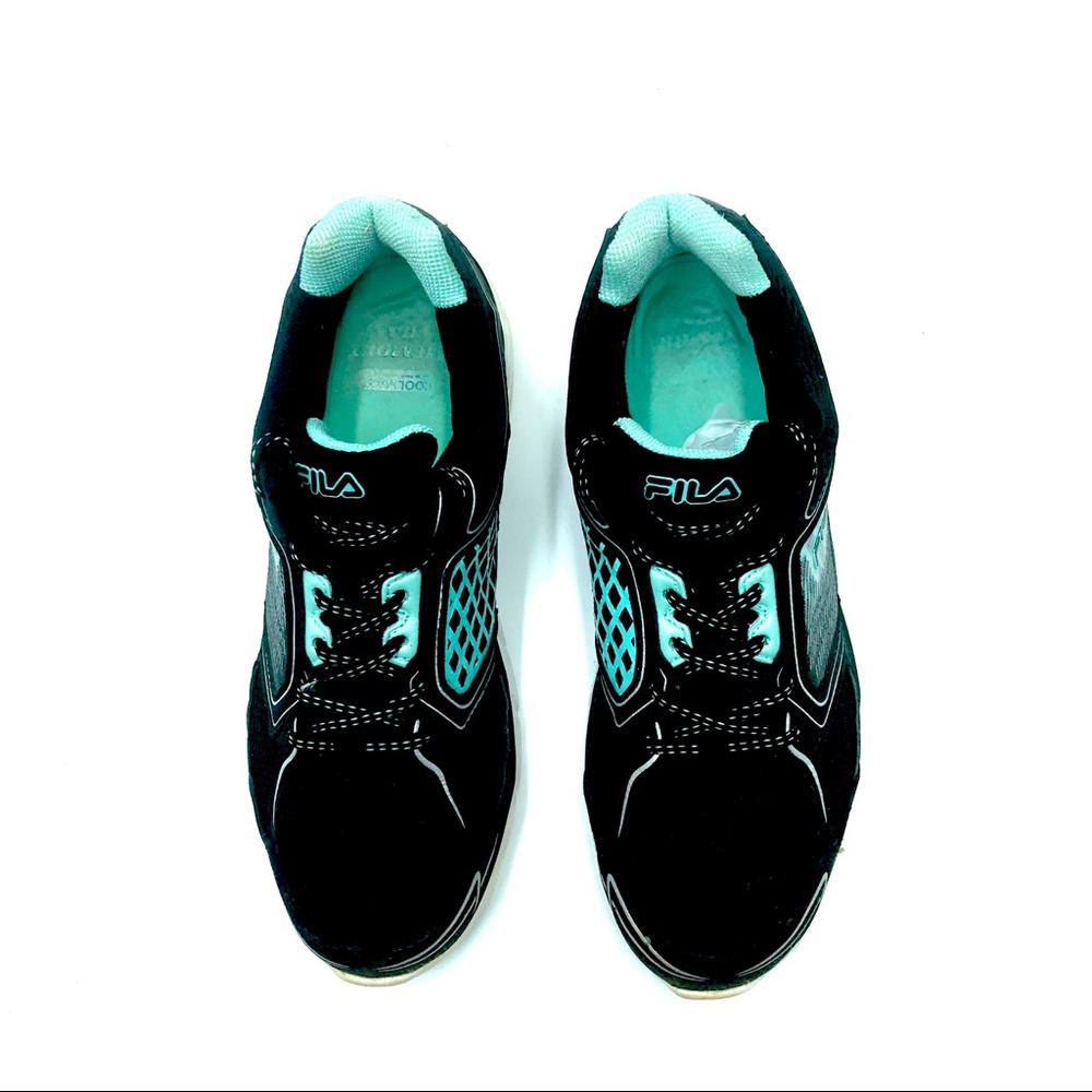 FILA Black & Gray Cool Max Running Shoes - Picture 5 of 7